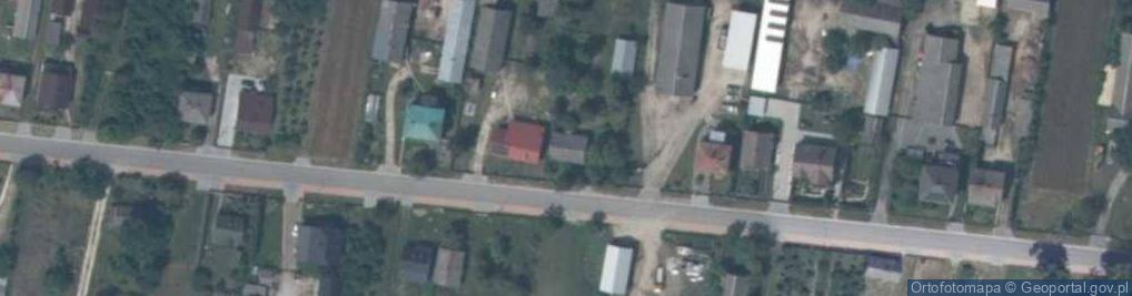 Zdjęcie satelitarne Cecylówka-Brzózka ul.