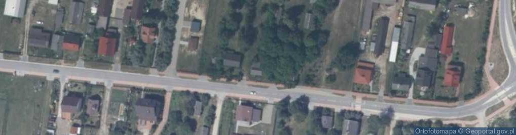 Zdjęcie satelitarne Cecylówka-Brzózka ul.