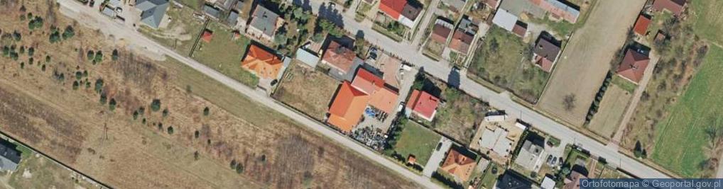 Zdjęcie satelitarne Cedzyna ul.