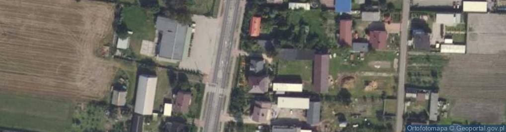Zdjęcie satelitarne Ceków ul.