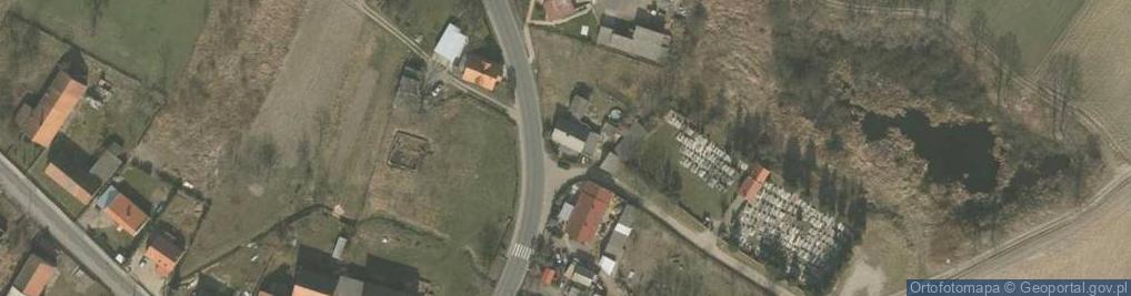 Zdjęcie satelitarne Cesarzowice ul.