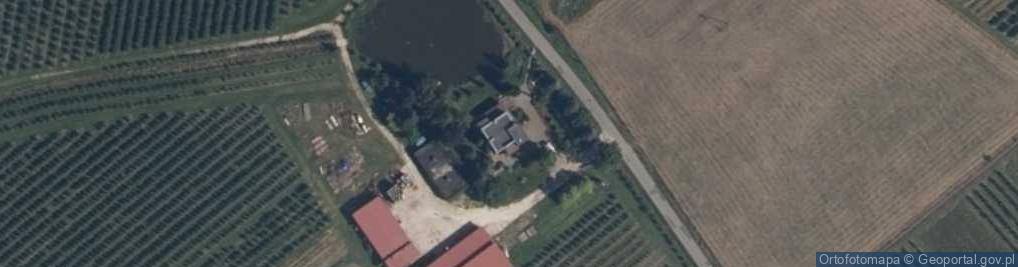 Zdjęcie satelitarne Cesinów-Las ul.
