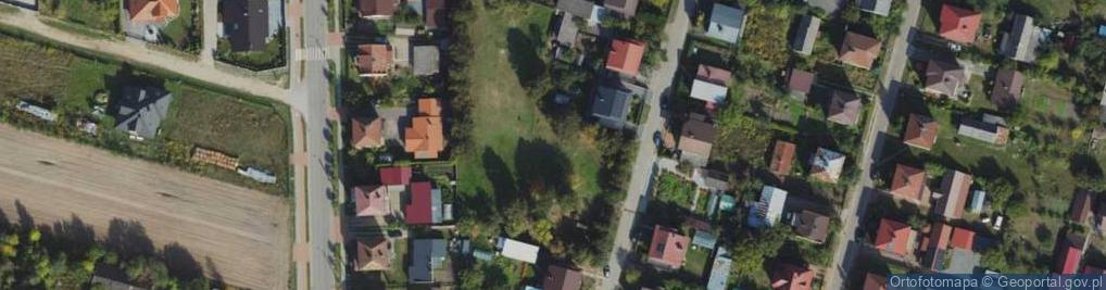 Zdjęcie satelitarne Ceglana ul.