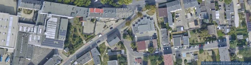 Zdjęcie satelitarne Cegielna ul.