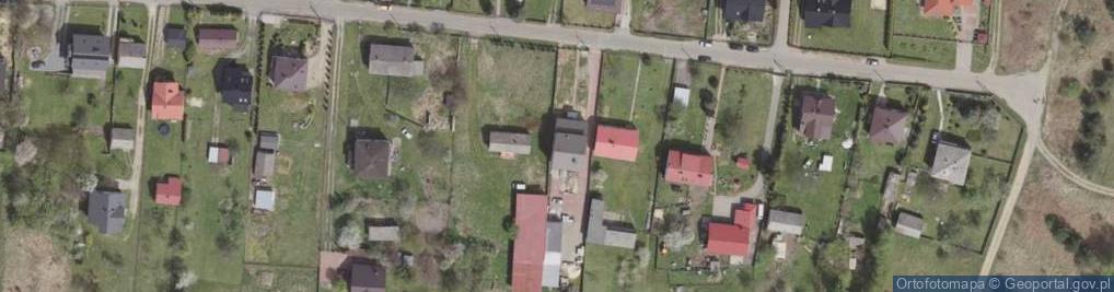 Zdjęcie satelitarne Cezarówka Górna ul.
