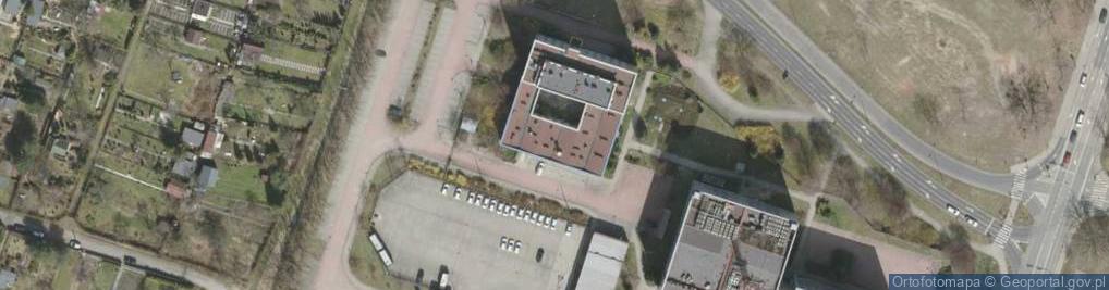 Zdjęcie satelitarne Ceglana ul.