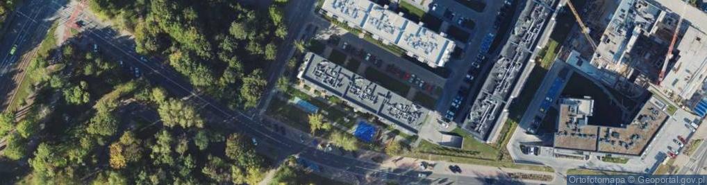 Zdjęcie satelitarne Ceglana ul.
