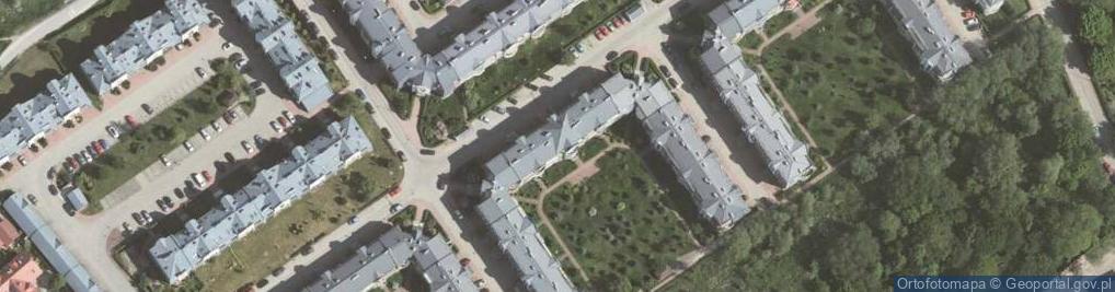 Zdjęcie satelitarne Ceglarska ul.