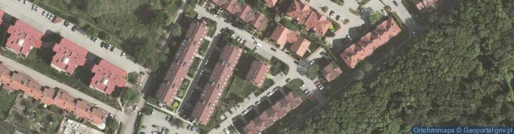 Zdjęcie satelitarne Cesarza Benedykta ul.