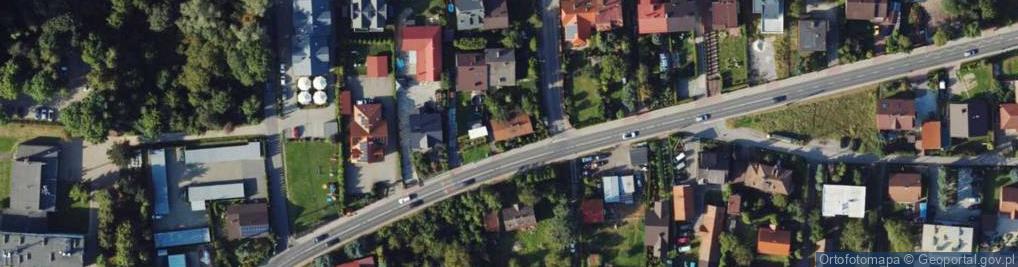 Zdjęcie satelitarne Cechowa ul.