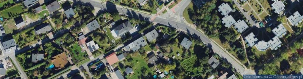 Zdjęcie satelitarne Cegielniana ul.