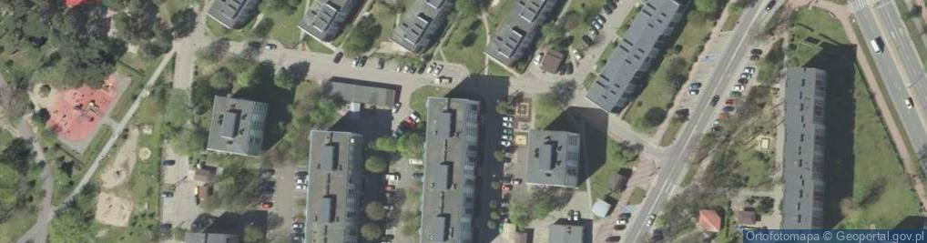 Zdjęcie satelitarne Celulozowa ul.