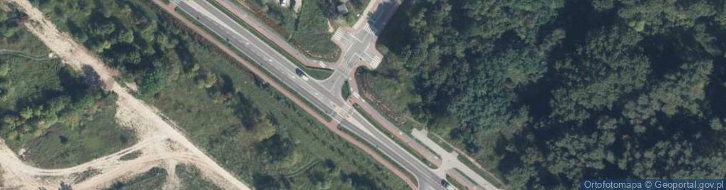 Zdjęcie satelitarne Ceglana ul.