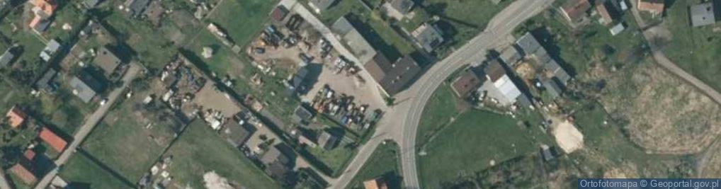 Zdjęcie satelitarne Cegielska ul.