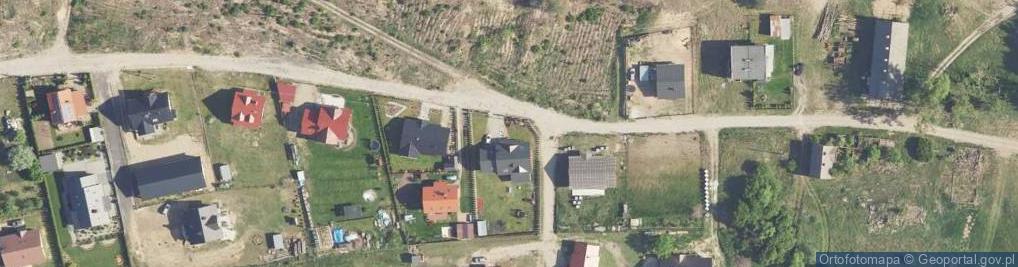Zdjęcie satelitarne Ceglana Góra ul.