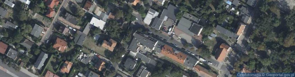 Zdjęcie satelitarne Cechowa ul.
