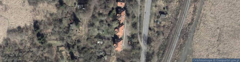 Zdjęcie satelitarne Cegłówka ul.