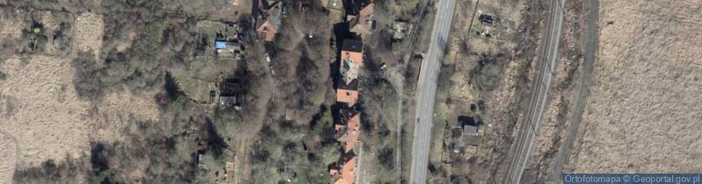 Zdjęcie satelitarne Cegłówka ul.