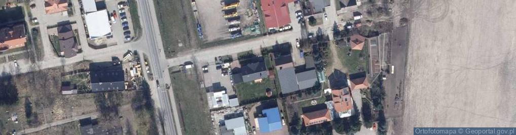 Zdjęcie satelitarne Cechowa ul.