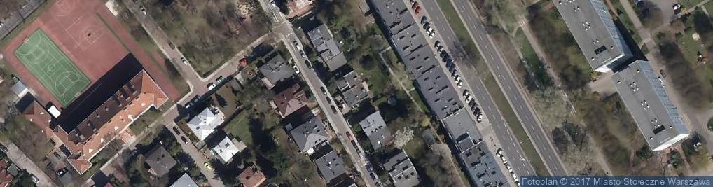 Zdjęcie satelitarne Cegłowska ul.
