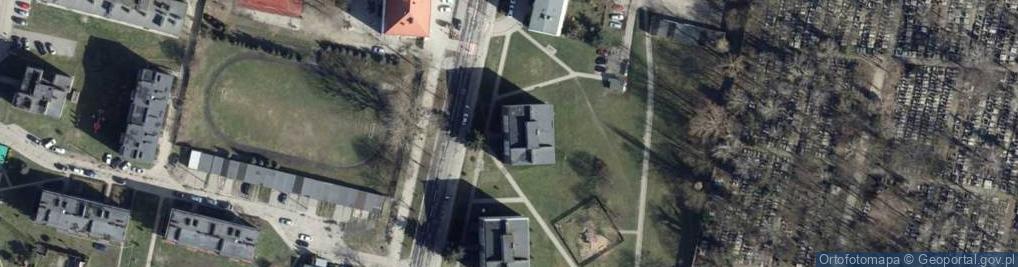 Zdjęcie satelitarne Cezaka Stefana ul.