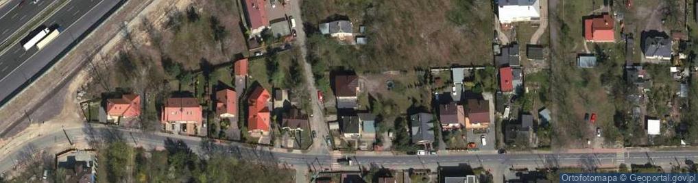 Zdjęcie satelitarne Ceglana ul.