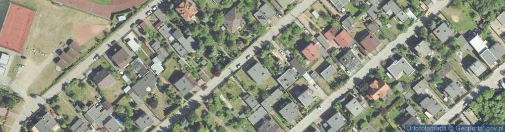 Zdjęcie satelitarne Chudoby ul.