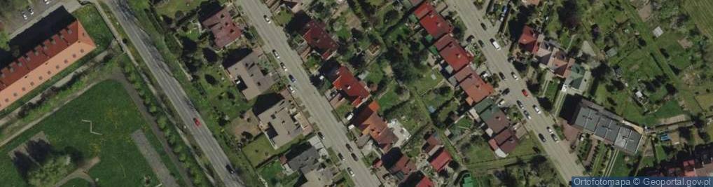 Zdjęcie satelitarne Chorążych ul.