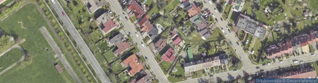 Zdjęcie satelitarne Chorążych ul.
