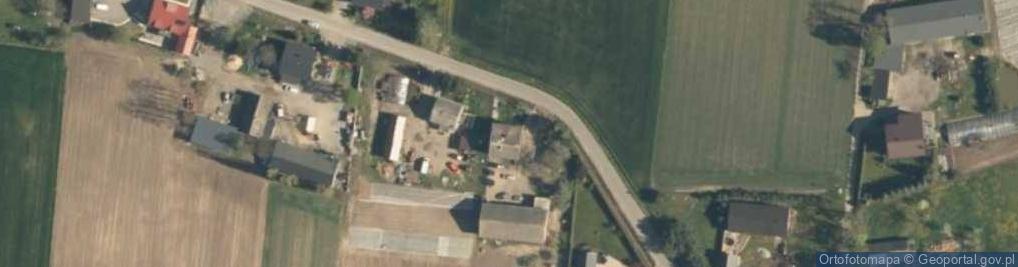 Zdjęcie satelitarne Chabierów ul.