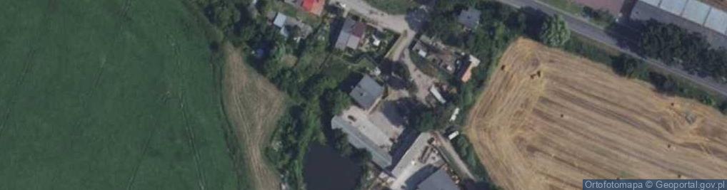Zdjęcie satelitarne Chaławy ul.