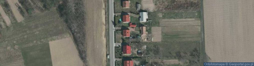 Zdjęcie satelitarne Chałupki Dębniańskie ul.