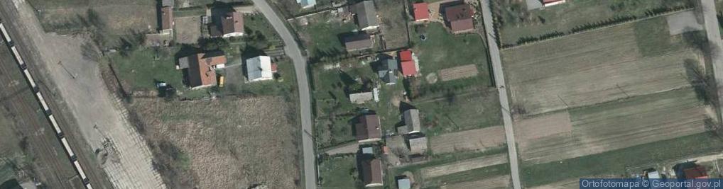 Zdjęcie satelitarne Chałupki Dębniańskie ul.