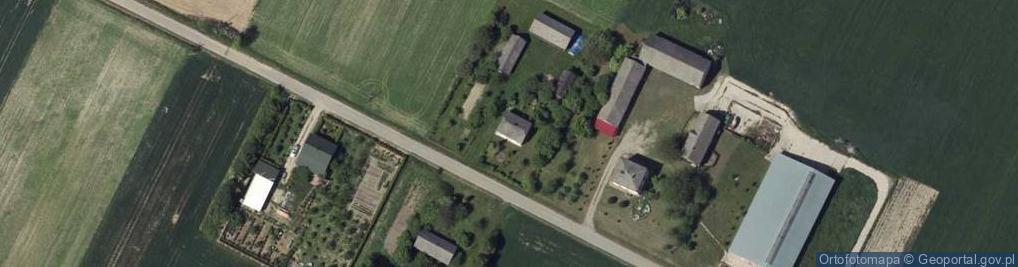 Zdjęcie satelitarne Chłaniów-Kolonia ul.