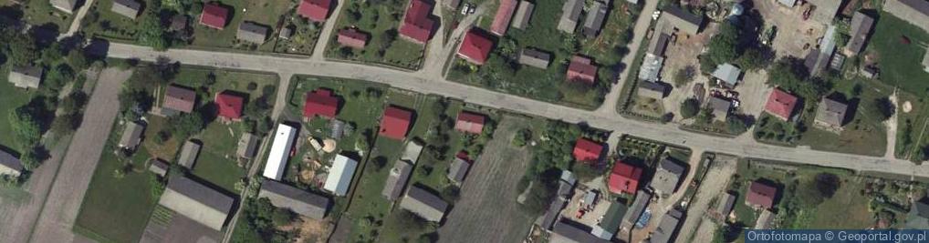 Zdjęcie satelitarne Chłaniów ul.