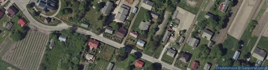 Zdjęcie satelitarne Chłaniów ul.