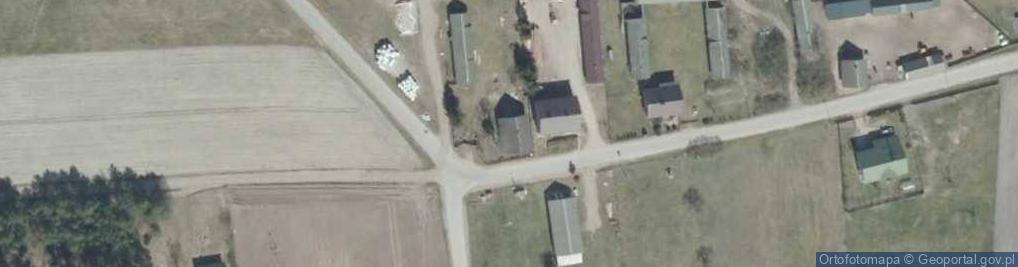 Zdjęcie satelitarne Chludnie ul.