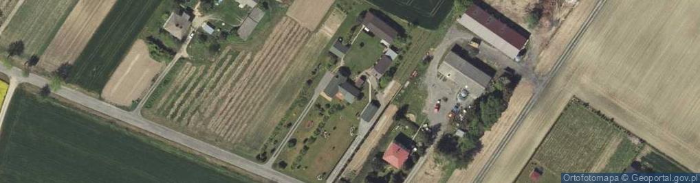 Zdjęcie satelitarne Chmielnik-Kolonia ul.