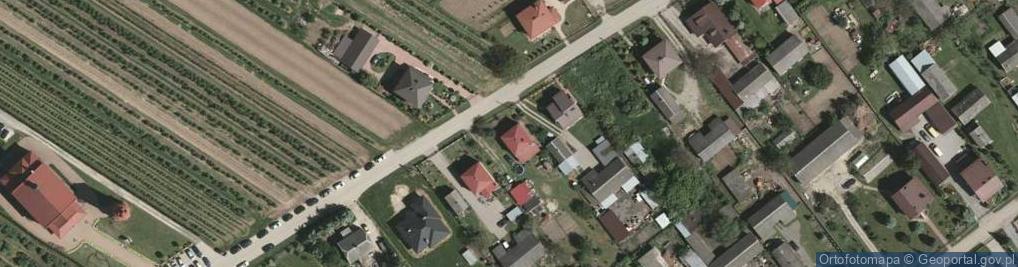 Zdjęcie satelitarne Chodków Nowy ul.