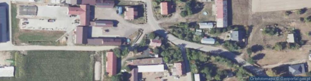 Zdjęcie satelitarne Chodkowo-Kuchny ul.