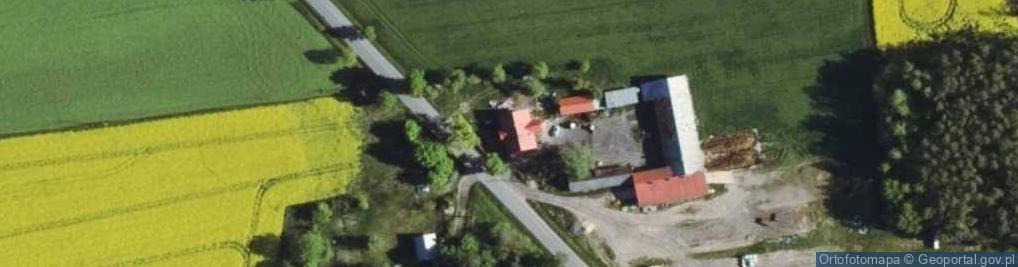 Zdjęcie satelitarne Chodkowo-Kuchny ul.