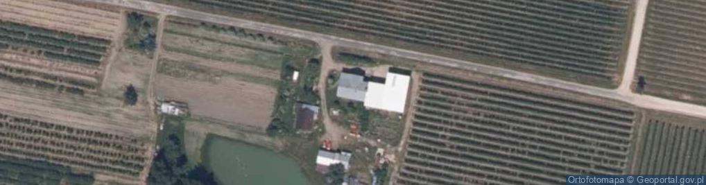 Zdjęcie satelitarne Chodnów ul.