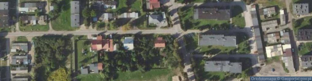 Zdjęcie satelitarne Chodów ul.