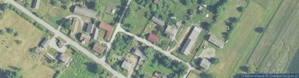 Zdjęcie satelitarne Chomentów ul.