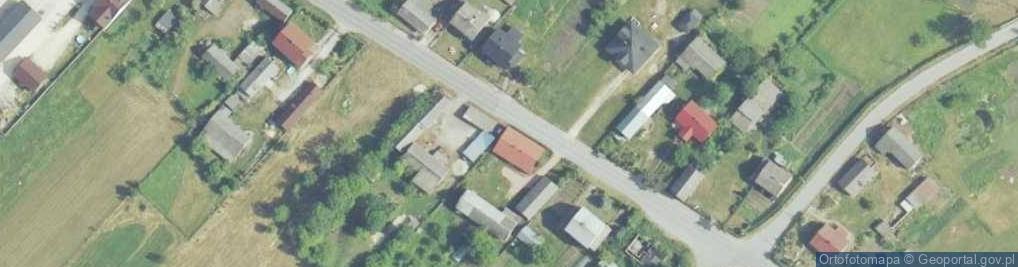 Zdjęcie satelitarne Chomentów ul.