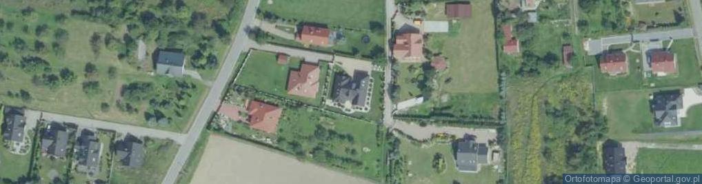 Zdjęcie satelitarne Chorągwica ul.