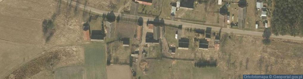 Zdjęcie satelitarne Chorągwice ul.