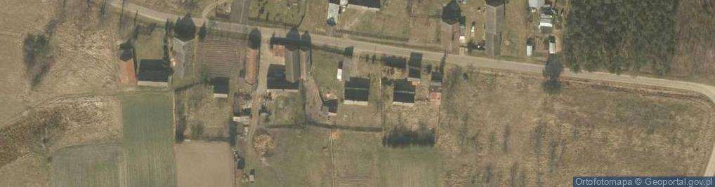 Zdjęcie satelitarne Chorągwice ul.