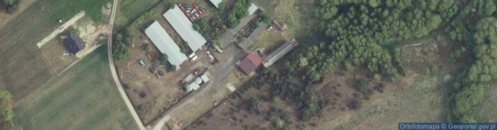 Zdjęcie satelitarne Chroboty ul.