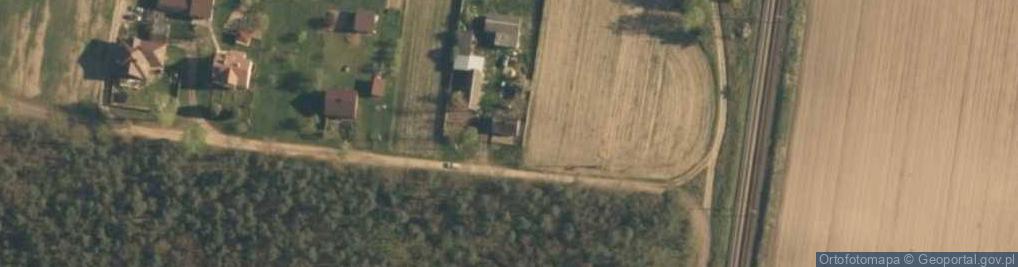 Zdjęcie satelitarne Chropy-Kolonia ul.